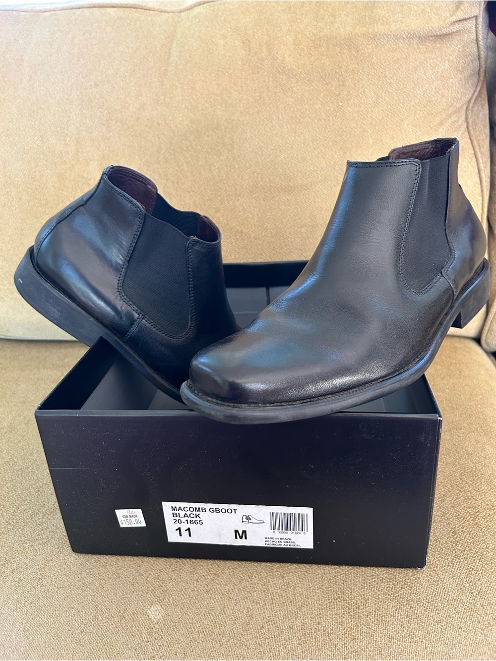 Men's Black Chelsea Boots - G Boot